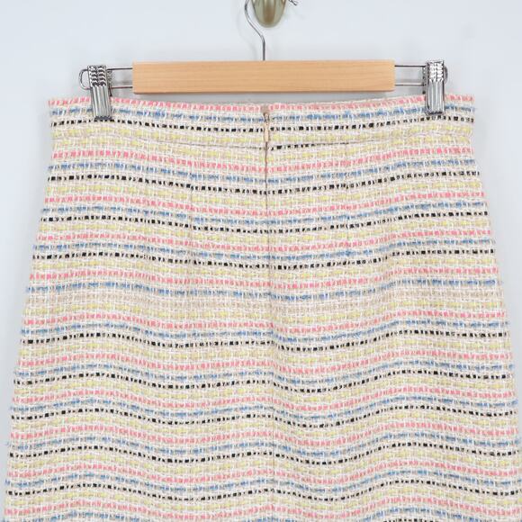 Ann Taylor Shimmer Fringe Tween Multicolor Skirt Size 4 - Picture 6 of 8